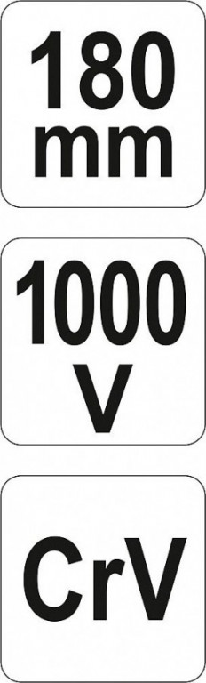 Kleště štípací boční 180mm VDE (1000V) - YT-21159