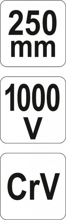 Kleště siko 250mm VDE (1000V) - YT-21161