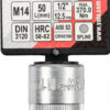 Hlavice s bitem XZN 1/2" M14  YATO - YT-04345