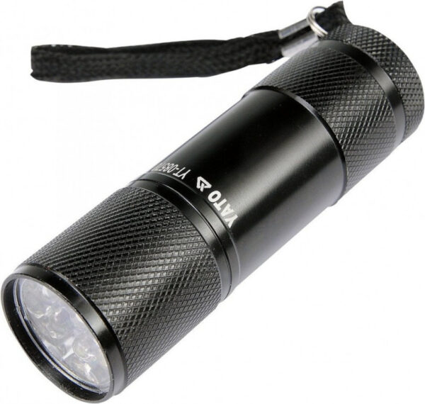 Svítilna kapesní 9 LED (ALU) YT-08570