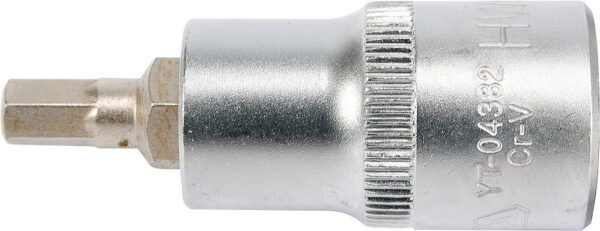 Hlavice s bitem HEX 1/2" H6 Yato - YT-04382
