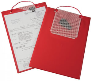 Desky na zakázky - A4 - červené - 454020120