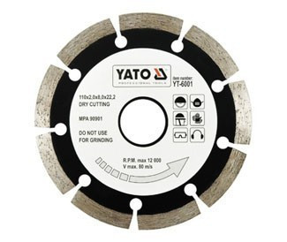 Diamantový kotouč 230 mm - YT-6005