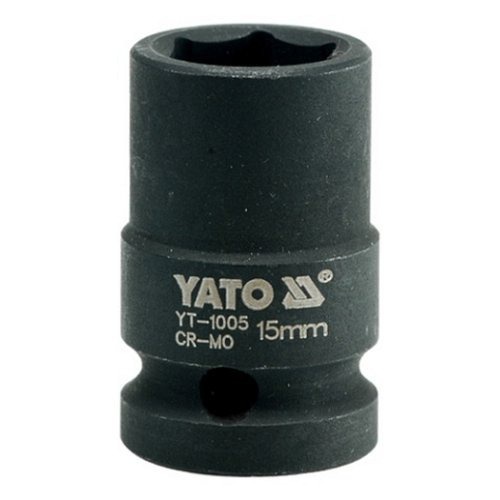 Kovaný vnitřní nástrčný klíč 1/2" šestihranný 15 mm CrMo YATO - YT-1005