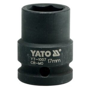 Vnitřní nástrčný klíč 1/2" šestihranný 17 mm CrMo YATO - YT-1007
