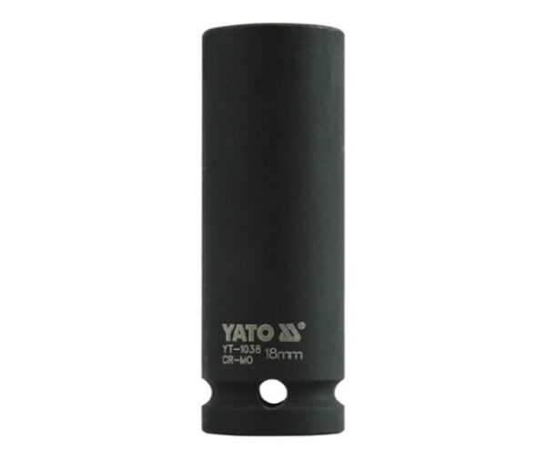 Vnitřní nástrčný klíč 1/2" šestihranný 18 mm CrMo YATO - YT-1038