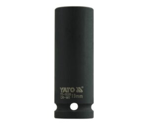 Vnitřní nástrčný klíč hluboký 1/2" šestihranný 19 mm CrMo YATO - YT-1039