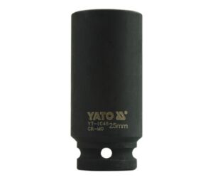 Vnitřní nástrčný klíč hluboký 1/2" šestihranný 25 mm CrMo YATO - YT-1045