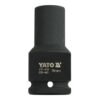 Kovaný nástrčný klíč hluboký 3/4" šestihranný 19 mm CrMo YATO - YT-1119