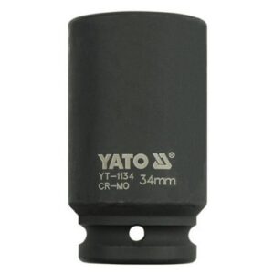 Kovaný vnitřní nástrčný klíč hluboký CrMo 3/4" šestihranný 34 mm YATO - YT-1134