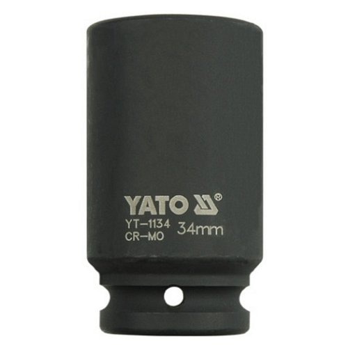 Kovaný vnitřní nástrčný klíč hluboký CrMo 3/4" šestihranný 34 mm YATO - YT-1134