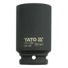 Kovaný vnitřní nástrčný klíč hluboký 3/4" šestihranný 36 mm CrMo YATO - YT-1136