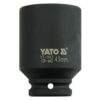 Kovaný vnitřní nástrčný klíč hluboký 3/4" šestihranný 43 mm CrMo YATO - YT-1143