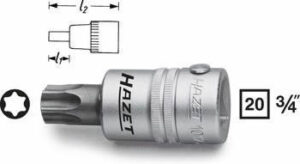 Hlavice s bitem TORX 3/4" T100 HAZET 1012-T100 - HA087525