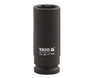 Kovaný vnitřní nástrčný klíč hluboký 1" šestihranný 33 mm YATO - YT-1178
