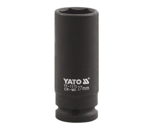 Kovaný vnitřní nástrčný klíč hluboký 1" šestihranný 33 mm YATO - YT-1178