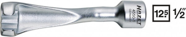 Klíč pro vstřikovací potrubí Hazet - 1/2" - HA021697 (4550-1)