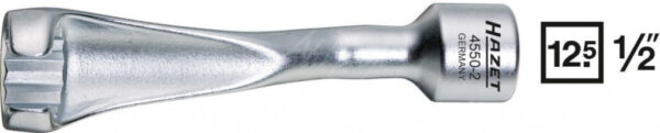Klíč pro vstřikovací potrubí Hazet - 1/2" - HA021734 (4550-2)