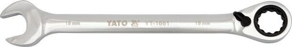 Klíč očkoplochý ráčnový 13 mm - YT-1656