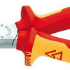 Rovné ploché kleště 160 mm Knipex VDE typu Langbeck chromované - 3016160