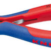 Zahnuté půlkulaté kleště 115 mm Knipex pro elektroniku - 3542115