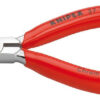 Rovné ploché kleště 125 mm Knipex pro jemnou mechaniku chromované - 3713125