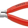 Rovné půlkulaté kleště 125 mm Knipex pro jemnou mechaniku chromované - 3733125