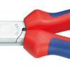 Zahnuté půlkulaté kleště 200 mm Knipex pro mechaniky chromované - 3825200