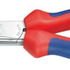 Zahnuté půlkulaté kleště 200 mm Knipex pro mechaniky chromované - 3835200