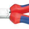 Zahnuté půlkulaté kleště 200 mm Knipex pro mechaniky chromované - 3895200