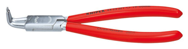 Vnitřní zahnuté kleště na pojistné kroužky chromované 170 mm  - 4423J21 Knipex