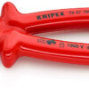 Boční štípací kleště chromované 180 mm  - 7007180
