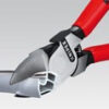 Boční štípací kleště na umělou hmotu potaženo plastem 180 mm  - 7201180