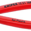 Boční štípací kleště na umělou hmotu potaženo plastem 160 mm  - 7221160