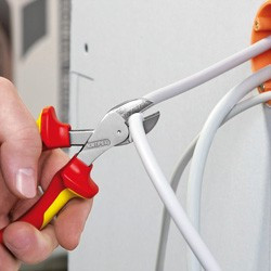 Boční štípací kleště KNIPEX X-Cut ® chromované 160 mm  - 7305160T