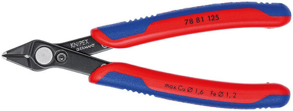 Boční štípací kleště Electronic Super Knips ® brunýrované 125 mm  - 7881125