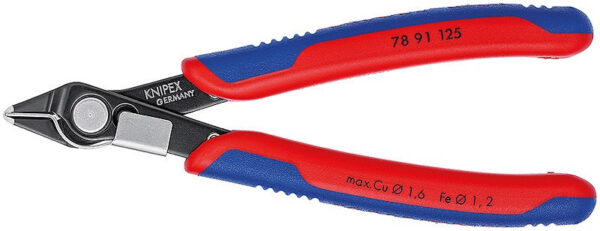 Boční štípací kleště Electronic Super Knips ® brunýrované 125 mm  - 7891125
