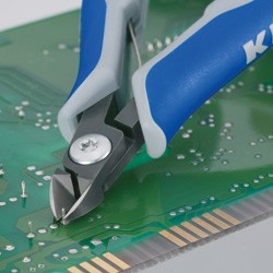 Přesné boční štípací kleště na elektroniku brunýrované 125 mm  - 7932125