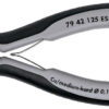 Přesné boční štípací kleště na elektroniku ESD brunýrované 125 mm  - 7942125ESD