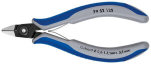 Přesné boční štípací kleště na elektroniku brunýrované 125 mm  - 7952125