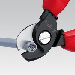 Kabelové nůžky s funkcí odizolování potaženo plastem 165 mm  - 9541165