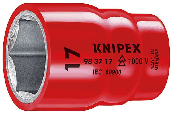 Vnitřní nástrčný klíč 1/2" šestihranný 17mm Knipex - 983717