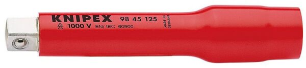 Prodloužení s vnitřním/vnějším čtyřhranem 1/2" 125 mm  - 9845125