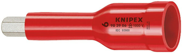 Vnitřní nástrčný klíč 1/2" šestihranný 6 mm Knipex - 984906
