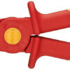 Izolační plastové rovné půlkulaté kleště 220 mm - 986202