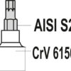 Sada hlavic s bity TORX s otvorem 1/4" a 3/8" 12 ks - YT-04332