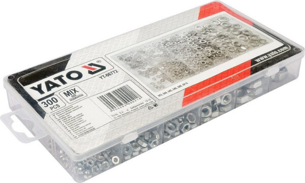 Matice metrické sada 300 ks - YT-06772