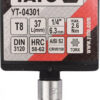 Hlavice s bitem TORX 1/4" T8 YATO - YT-04301