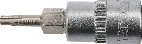 Hlavice s bitem TORX 1/4" T10 YATO - YT-04302
