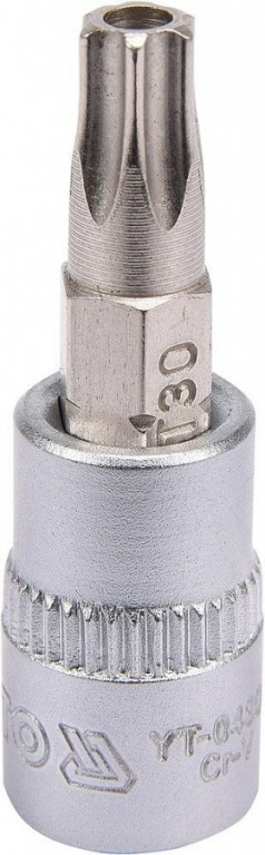 Hlavice s bitem TORX 1/4" T30 YATO - YT-04306